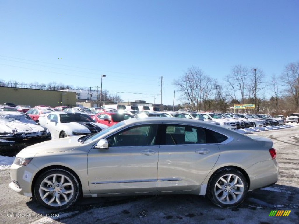2014 Impala LTZ - Champagne Silver Metallic / Jet Black photo #8