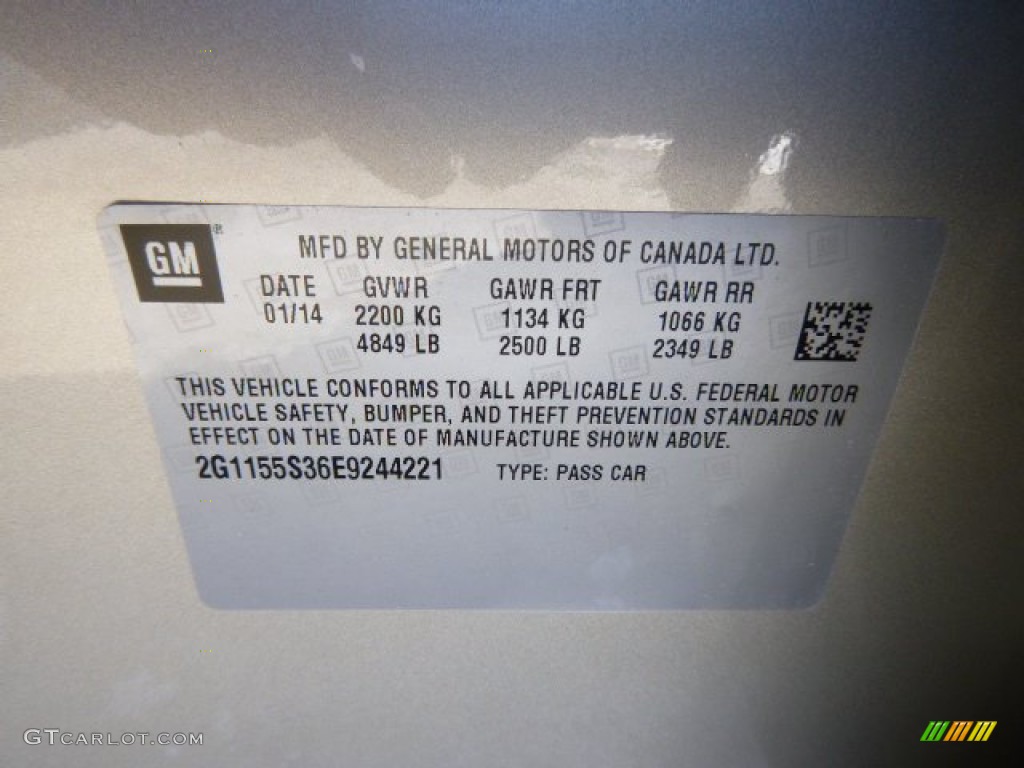 2014 Impala LTZ - Champagne Silver Metallic / Jet Black photo #20