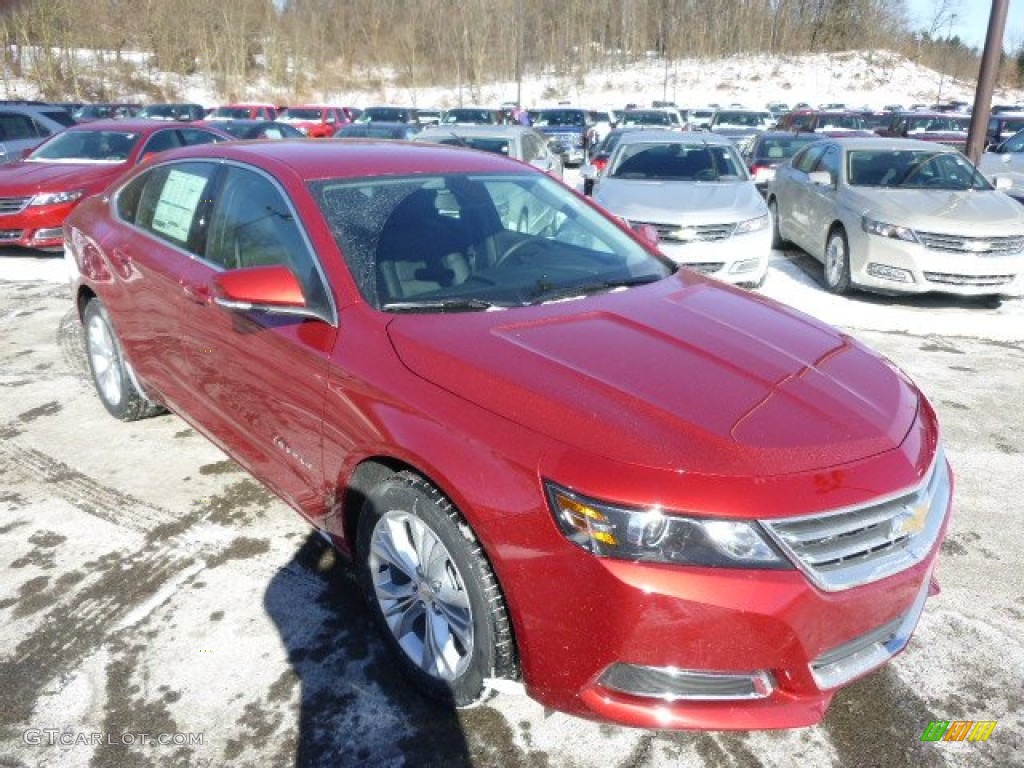 2014 Impala LT - Crystal Red Tintcoat / Jet Black photo #3