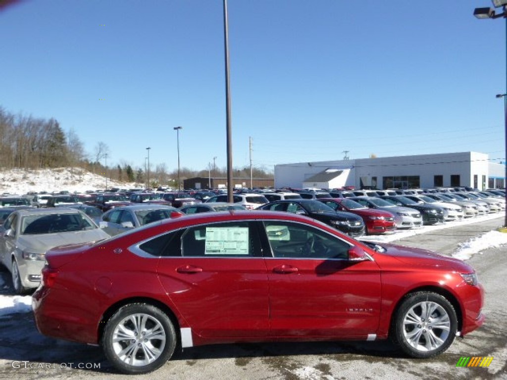 2014 Impala LT - Crystal Red Tintcoat / Jet Black photo #4