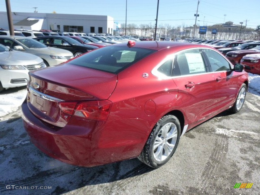 2014 Impala LT - Crystal Red Tintcoat / Jet Black photo #5