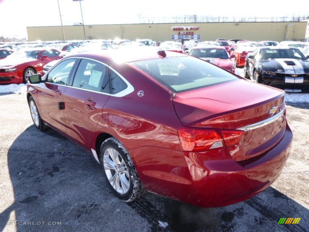 2014 Impala LT - Crystal Red Tintcoat / Jet Black photo #7