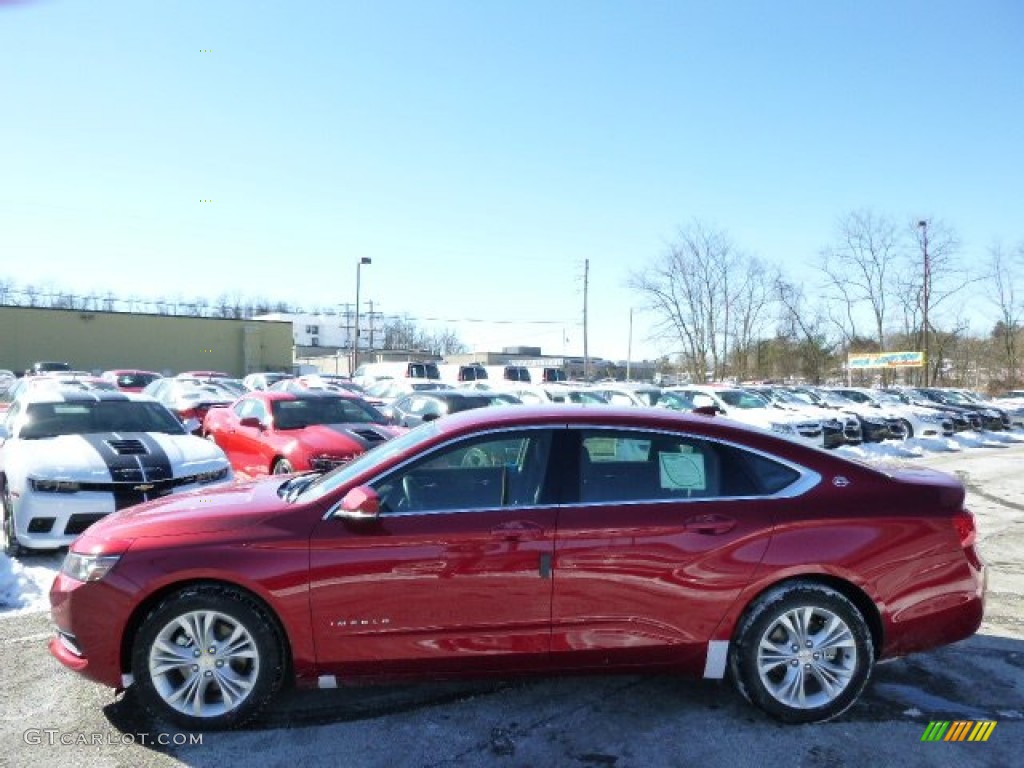 2014 Impala LT - Crystal Red Tintcoat / Jet Black photo #8