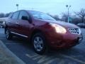 2011 Cayenne Red Nissan Rogue S AWD  photo #3