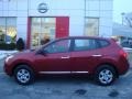 2011 Cayenne Red Nissan Rogue S AWD  photo #8