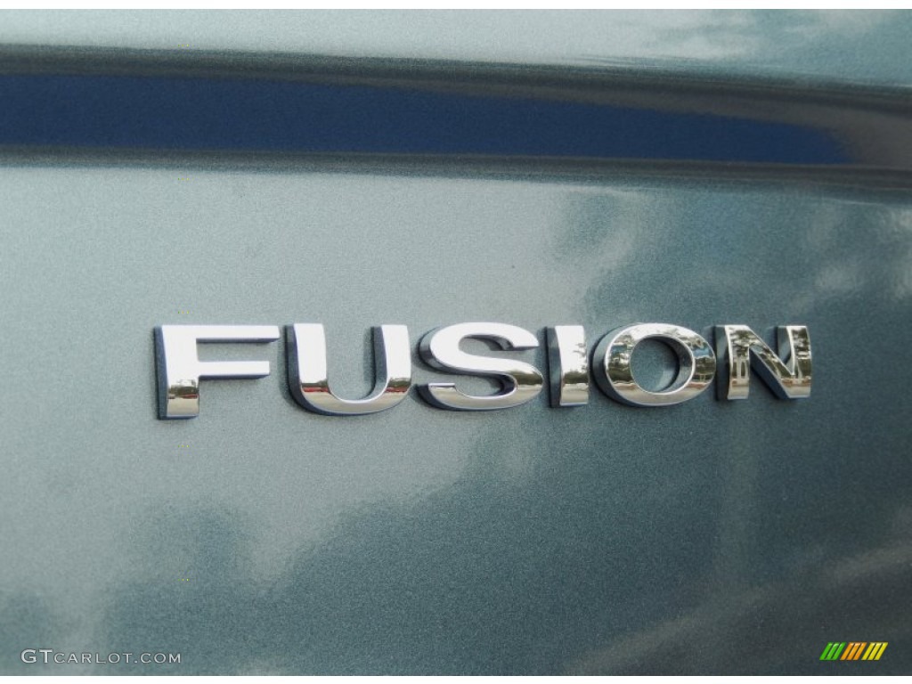 2011 Fusion SEL V6 - Steel Blue Metallic / Camel photo #9