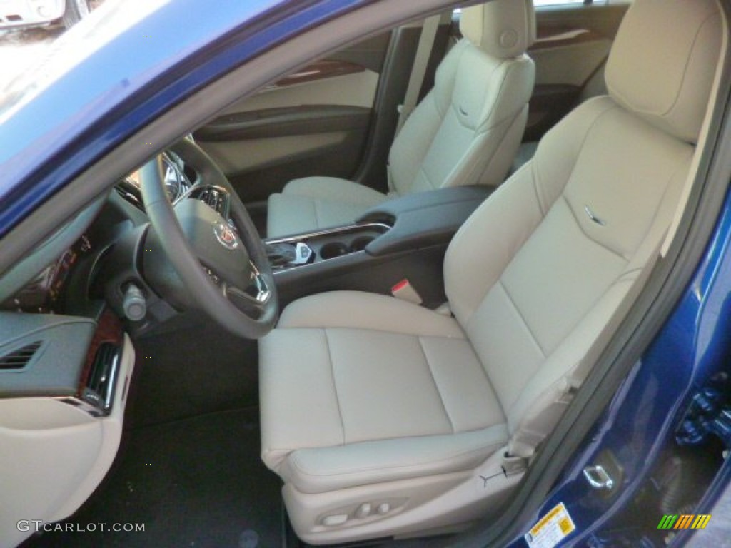 2014 ATS 3.6L AWD - Opulent Blue Metallic / Light Platinum/Brownstone photo #15