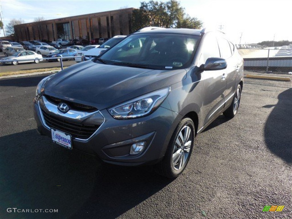 2014 Tucson Limited - Shadow Gray / Black photo #1