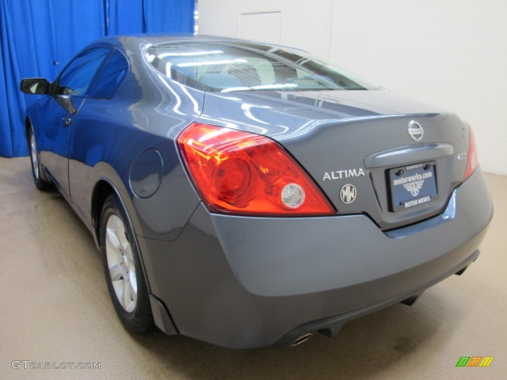 2009 Altima 2.5 S Coupe - Dark Slate Metallic / Charcoal photo #5