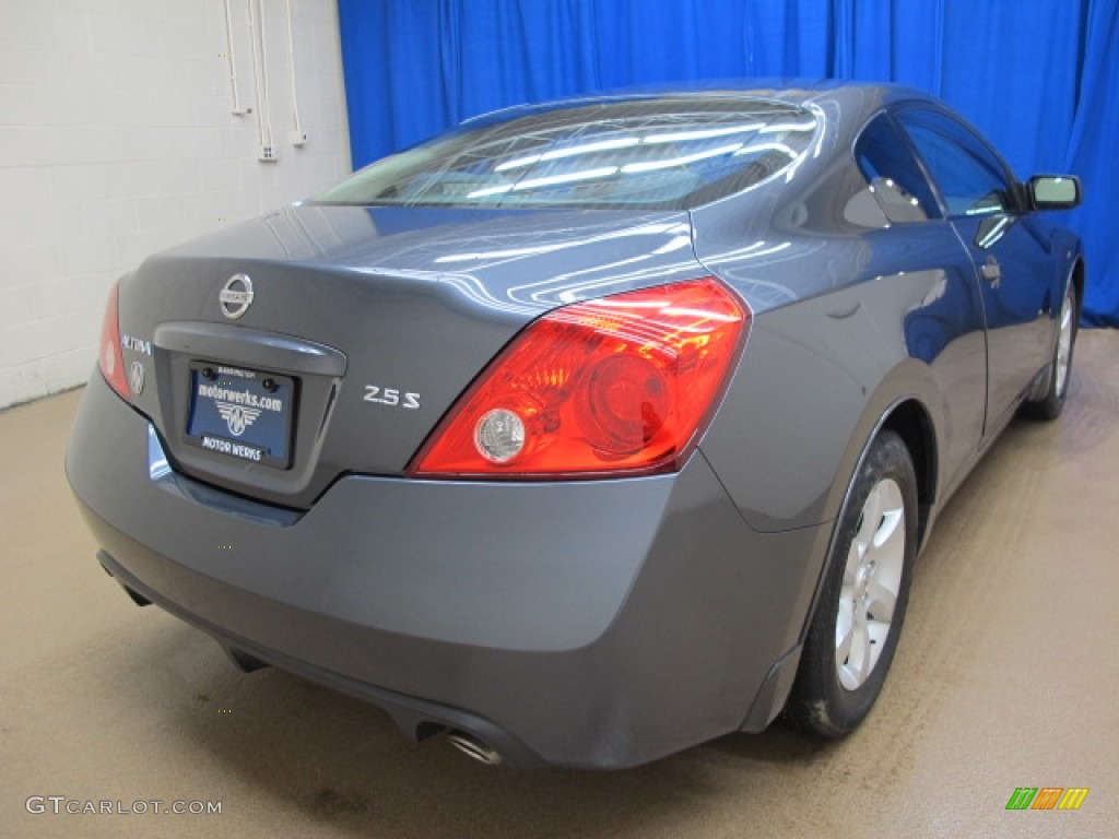 2009 Altima 2.5 S Coupe - Dark Slate Metallic / Charcoal photo #7