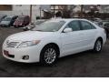 2011 Super White Toyota Camry XLE  photo #3