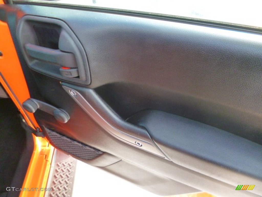2012 Wrangler Sport 4x4 - Crush Orange / Black photo #14