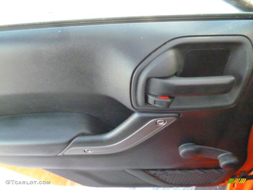 2012 Wrangler Sport 4x4 - Crush Orange / Black photo #17