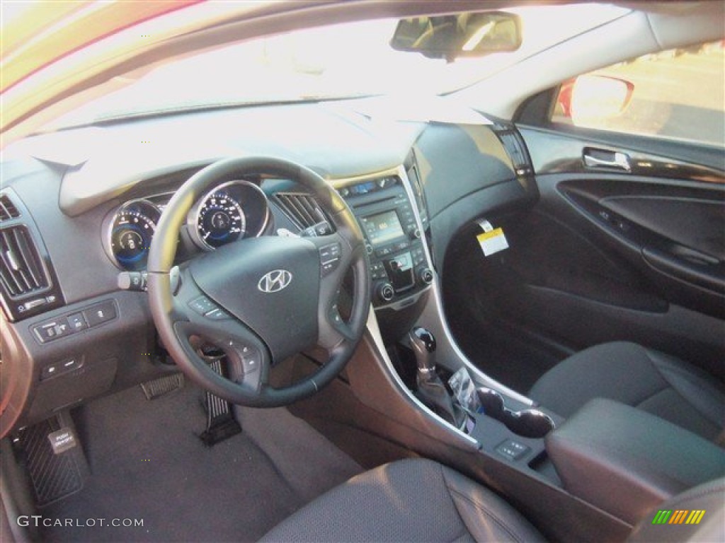 2014 Sonata SE 2.0T - Venetian Red / Black photo #6