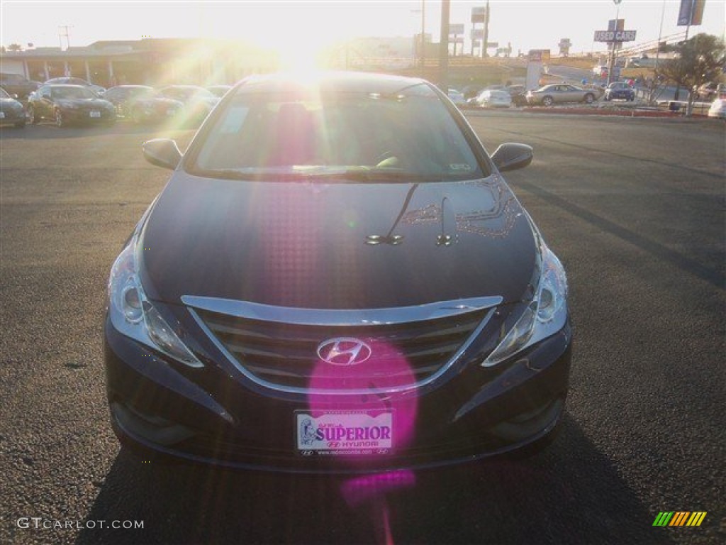 2014 Sonata GLS - Indigo Blue Pearl / Gray photo #2