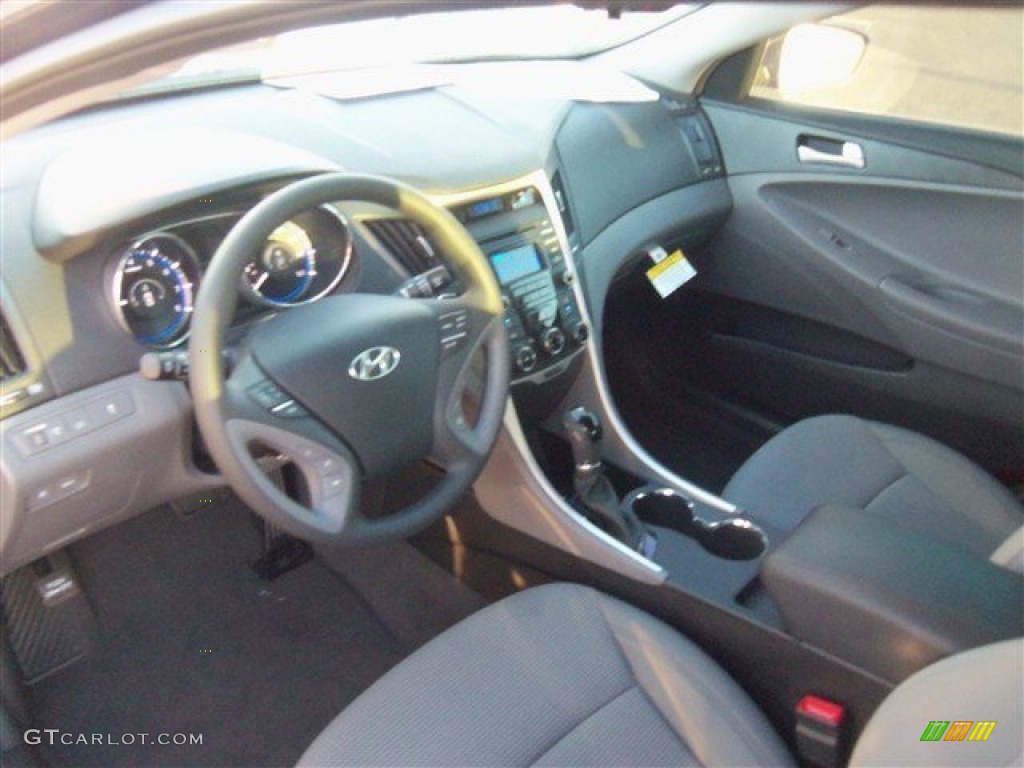 2014 Sonata GLS - Indigo Blue Pearl / Gray photo #6