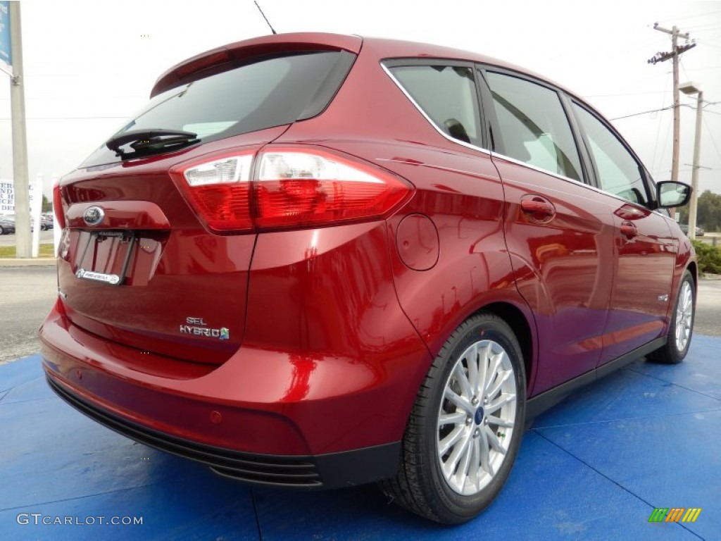 Ruby Red 2014 Ford C-Max Hybrid SEL Exterior Photo #90188441