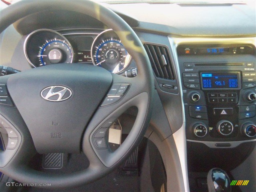 2014 Sonata GLS - Indigo Blue Pearl / Gray photo #7