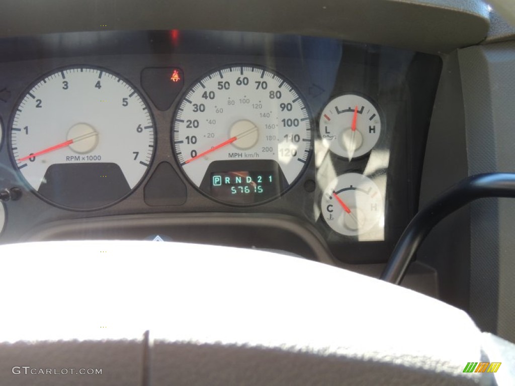 2006 Ram 1500 SLT Quad Cab 4x4 - Light Khaki Metallic / Medium Slate Gray photo #22