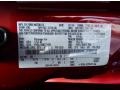 RR: Ruby Red 2014 Ford C-Max Hybrid SEL Color Code