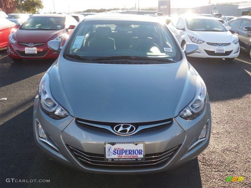 2014 Elantra Limited Sedan - Titanium Gray Metallic / Gray photo #2