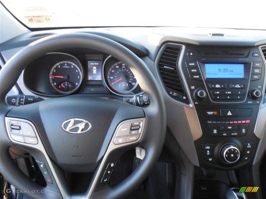 2014 Hyundai Santa Fe Sport FWD Gray Dashboard Photo #90189791