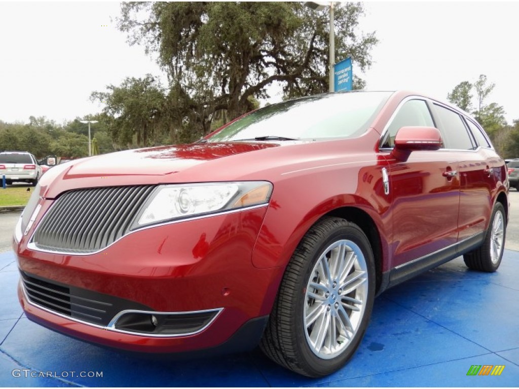 Ruby Red 2014 Lincoln MKT EcoBoost AWD Exterior Photo #90189986