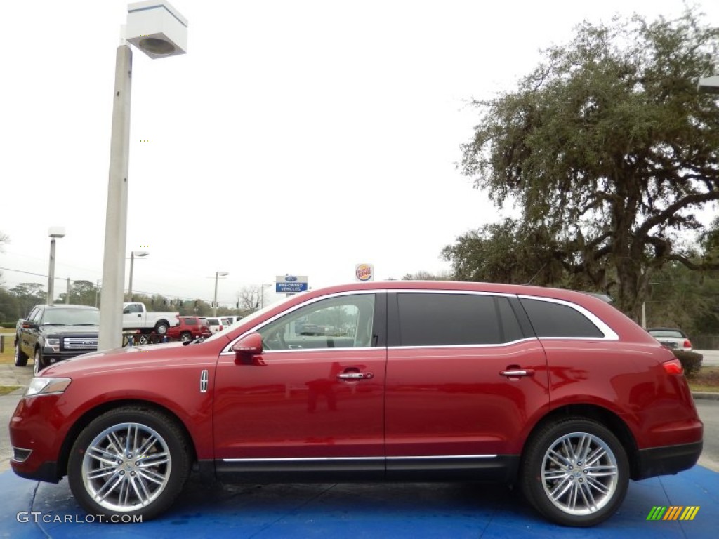 Ruby Red 2014 Lincoln MKT EcoBoost AWD Exterior Photo #90190010