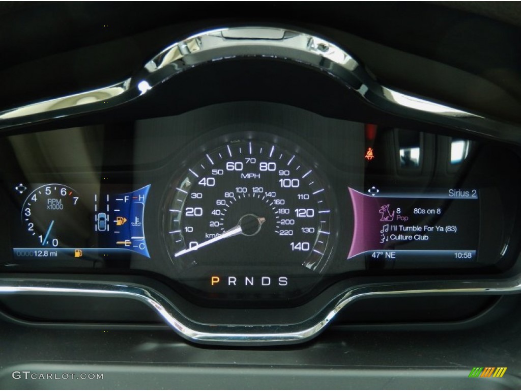 2014 Lincoln MKT EcoBoost AWD Gauges Photo #90190217