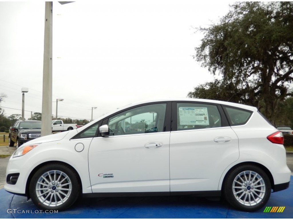 Oxford White 2014 Ford C-Max Energi Exterior Photo #90190352