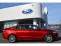 2014 Sunset Ford Fusion SE EcoBoost  photo #2