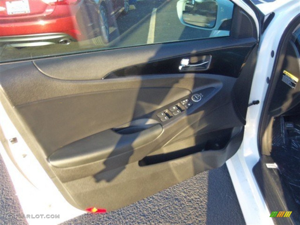 2014 Sonata SE - Pearl White / Black photo #6