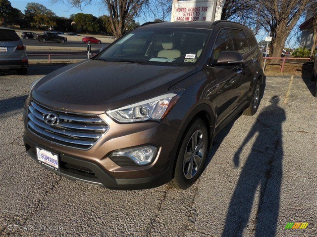 2014 Santa Fe GLS - Frosted Mocha / Beige photo #1