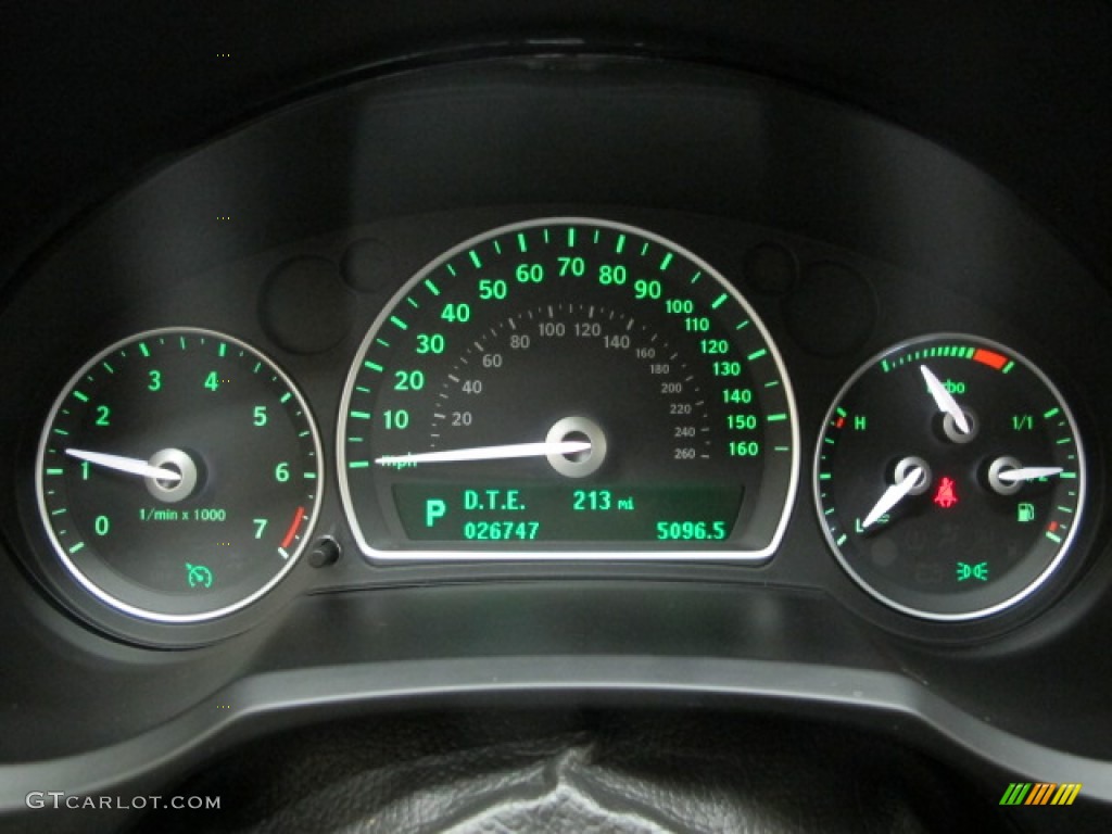 2011 Saab 9-3 2.0T Sport Sedan Gauges Photos