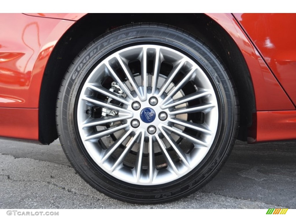 2014 Ford Fusion SE EcoBoost Wheel Photo #90191086