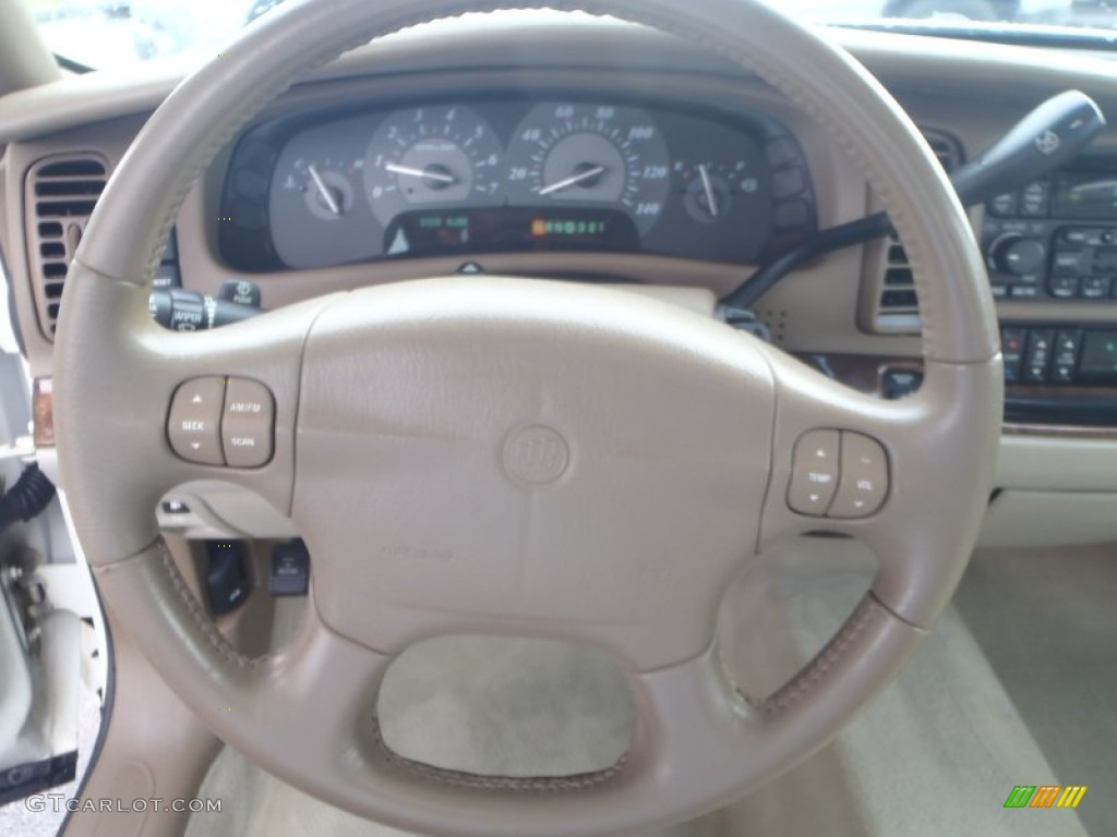 2004 Buick Park Avenue Standard Park Avenue Model Light Cashmere Steering Wheel Photo #90191135