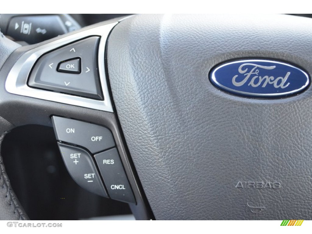 2014 Fusion SE EcoBoost - Sunset / Charcoal Black photo #23