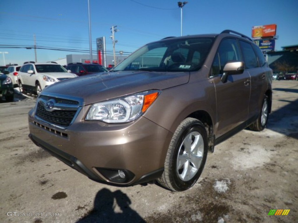 Burnished Bronze Metallic 2014 Subaru Forester 2.5i Touring Exterior Photo #90191531