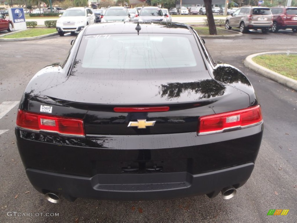 2014 Camaro LS Coupe - Black / Gray photo #4