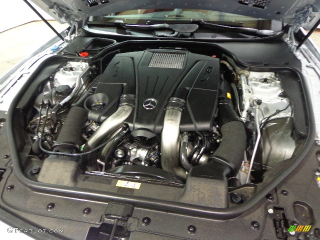 2013 Mercedes-Benz SL 550 Roadster 4.6 Liter DI Twin-Turbocharged DOHC 32-Valve VVT V8 Engine Photo #90191891