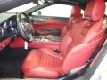 Red/Black 2013 Mercedes-Benz SL 550 Roadster Interior Color