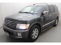 Silver Graphite 2007 Infiniti QX 56 Exterior