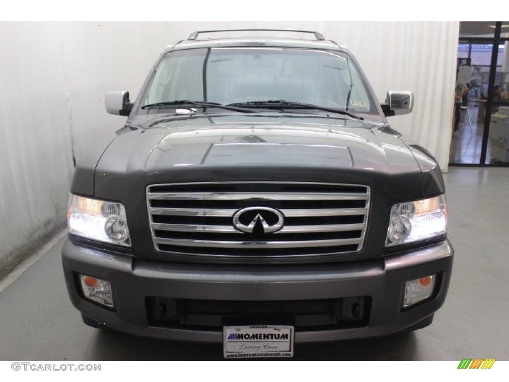 2007 QX 56 - Silver Graphite / Graphite Black photo #3