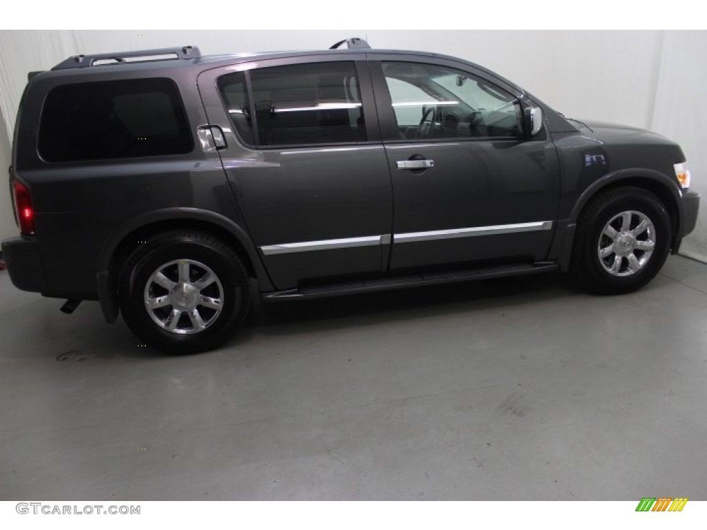 2007 QX 56 - Silver Graphite / Graphite Black photo #4