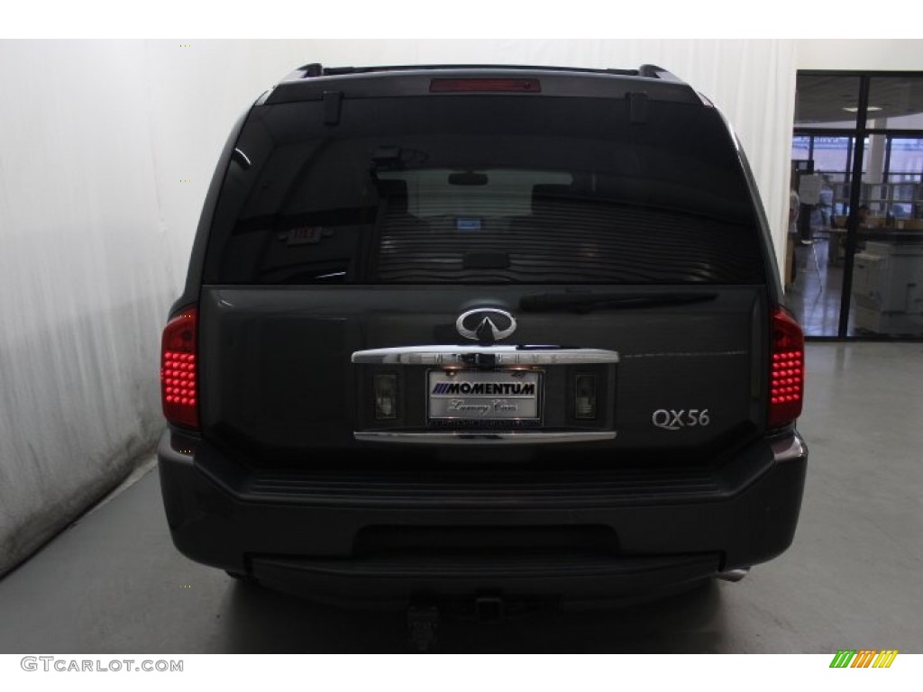 2007 QX 56 - Silver Graphite / Graphite Black photo #6