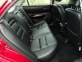 2003 Mazda MAZDA6 Black Interior Rear Seat Photo