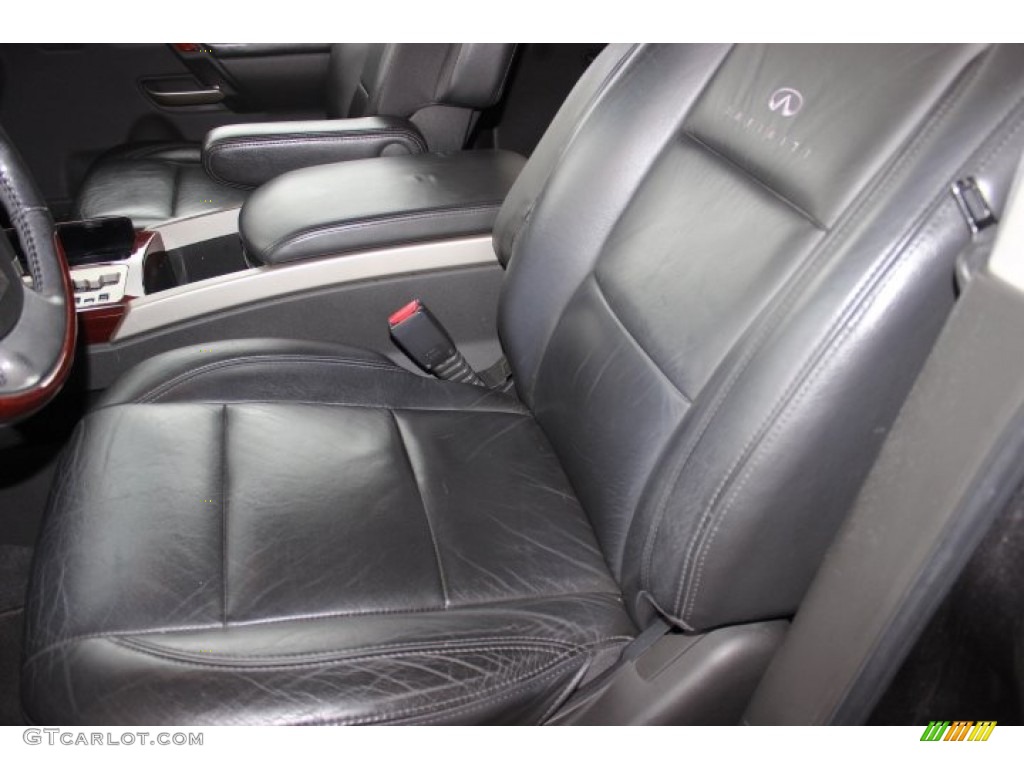 2007 QX 56 - Silver Graphite / Graphite Black photo #14
