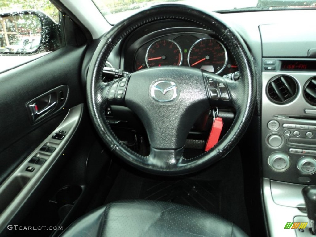 2003 Mazda MAZDA6 s Sedan Steering Wheel Photos