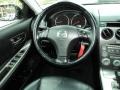 2003 Mazda MAZDA6 Black Interior Steering Wheel Photo