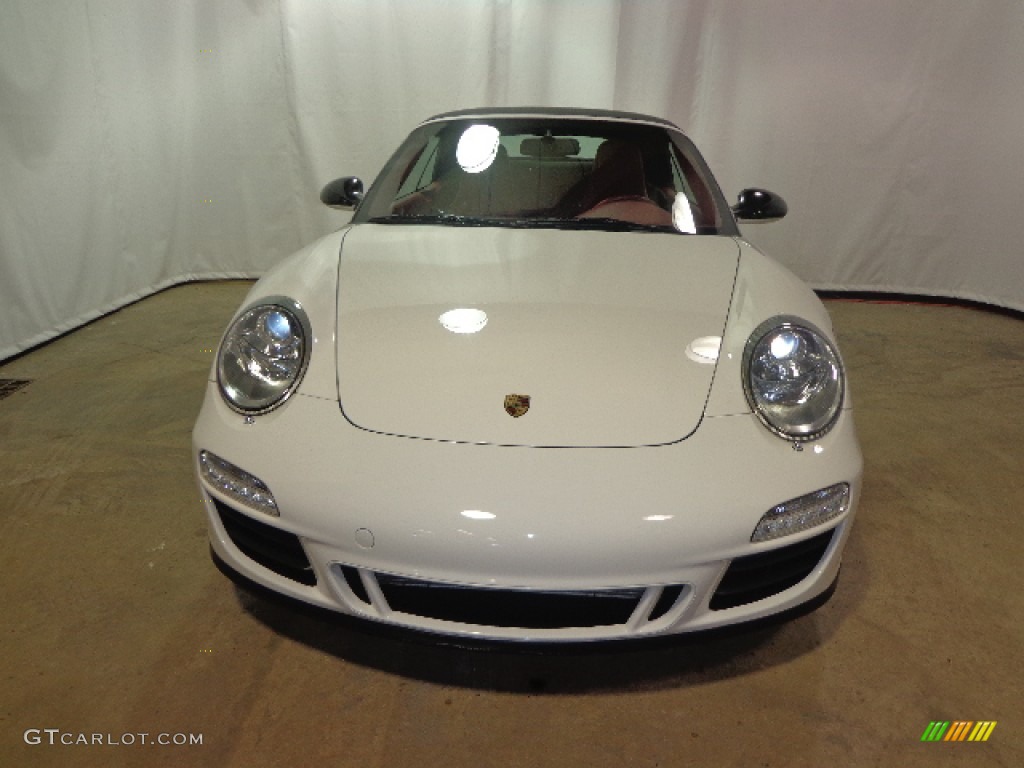 2012 911 Carrera 4 GTS Cabriolet - Carrara White / Carrera Red Natural Leather photo #2